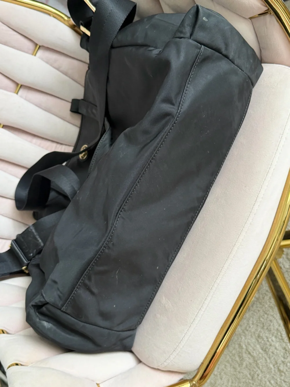 Tory Burch Black Nylon Baby Bag Tote 🖤